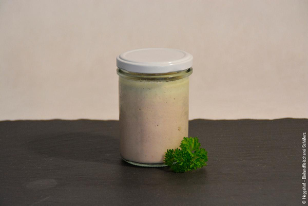 Produktfoto zu Leberwurst Hausm. fein _Glas