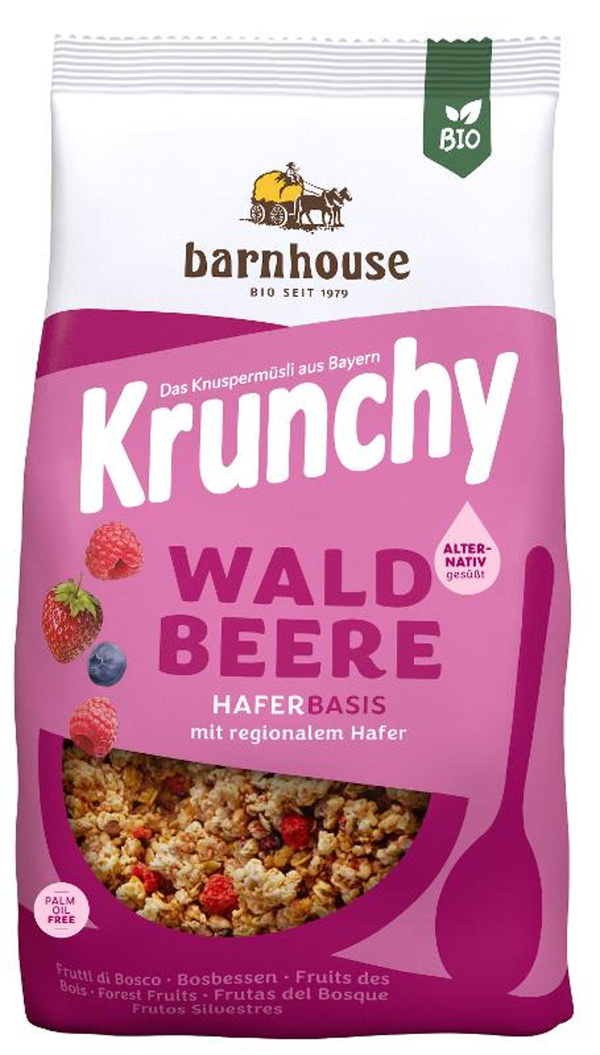 Produktfoto zu Krunchy Pur Waldbeere 750 g