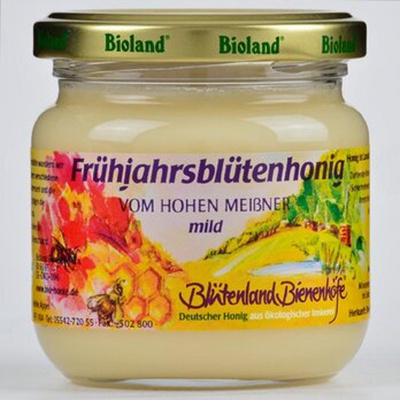 Produktfoto zu Frühjahrsblütenhonig 250 g
