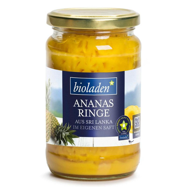 Produktfoto zu b*Ananasringe im Glas---