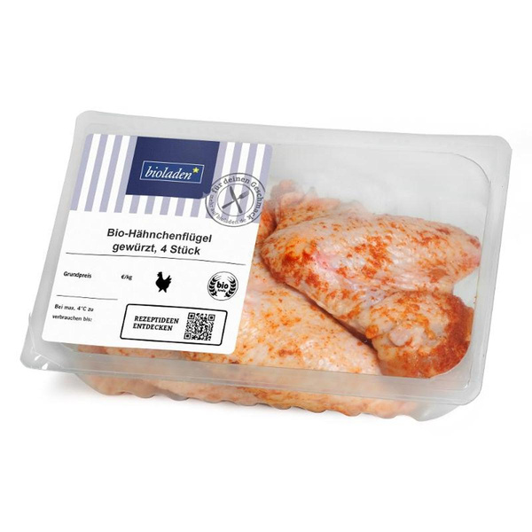 Produktfoto zu Hähnchenflügel mariniert 5 Stc