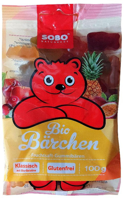 Produktfoto zu Bio-Bärchen mit Gelatine