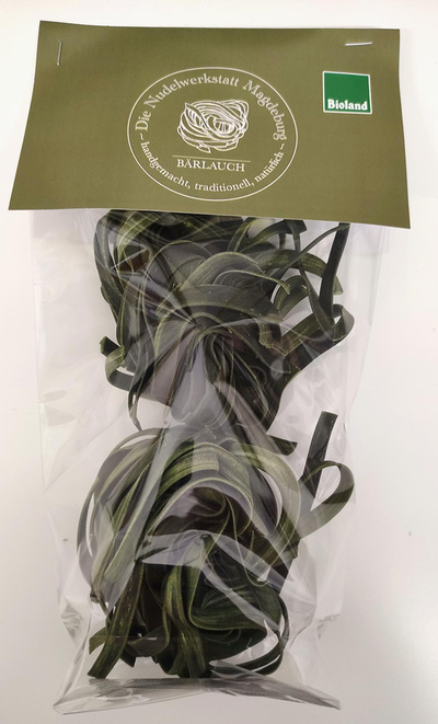 Produktfoto zu Bandnudeln Bärlauch---