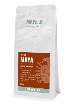 Produktfoto zu Maya Kaffee gem. 250 g