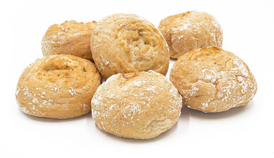 Produktfoto zu Aufbackbrötchen weiß 6 Stück Troll -V-