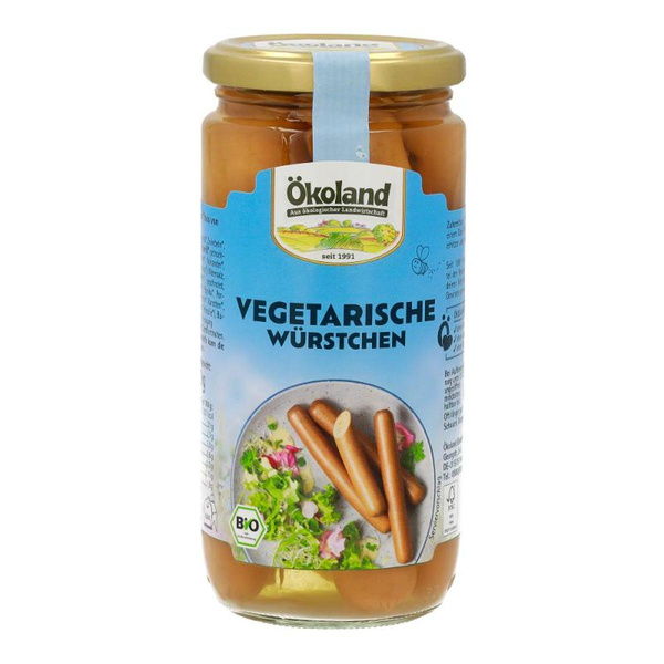 Produktfoto zu Vegetarische Würstchen_Glas SB
