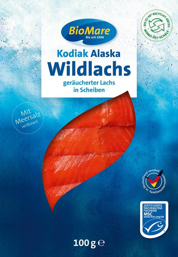 Produktfoto zu Sockeye Alaska Wildlachs, geräuchert