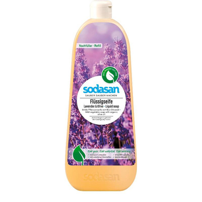 Produktfoto zu Flüssigseife Lavendel Olive 1l