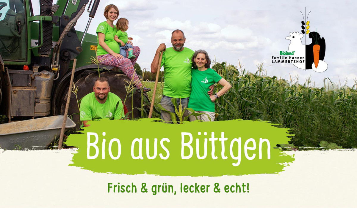 Bio aus Büttgen; Frisch, grün, lecker & echt!