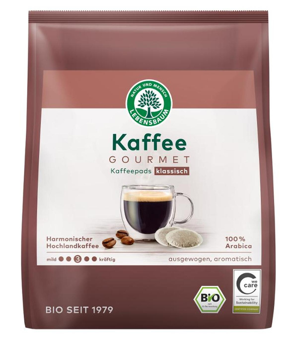 Produktfoto zu Gourmet Café Crema  Pads