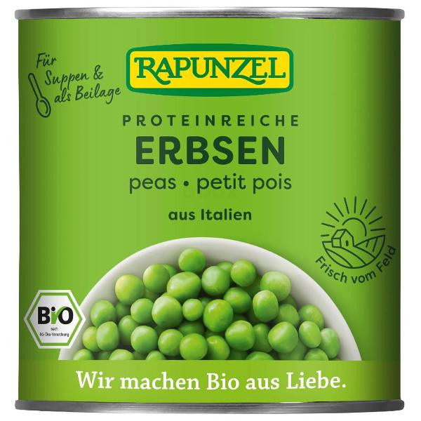 Produktfoto zu Erbsen in der Dose