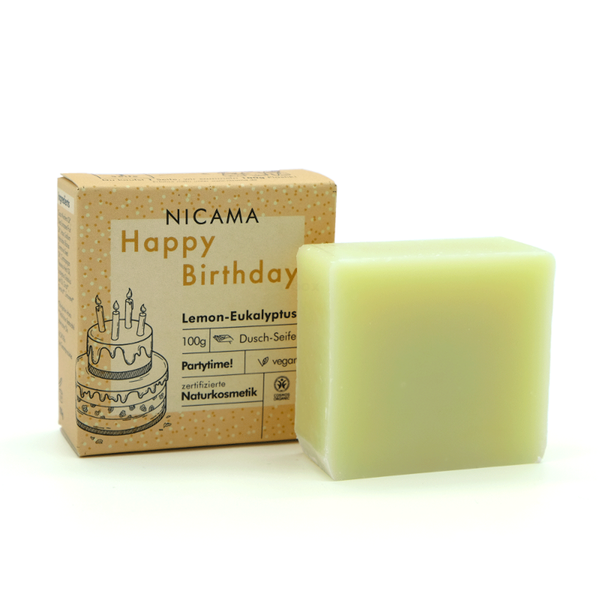 Produktfoto zu Seife Happy Birthday Lemon-Eukalyptus