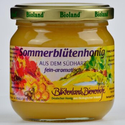 Produktfoto zu Sommerblütenhonig 250 g