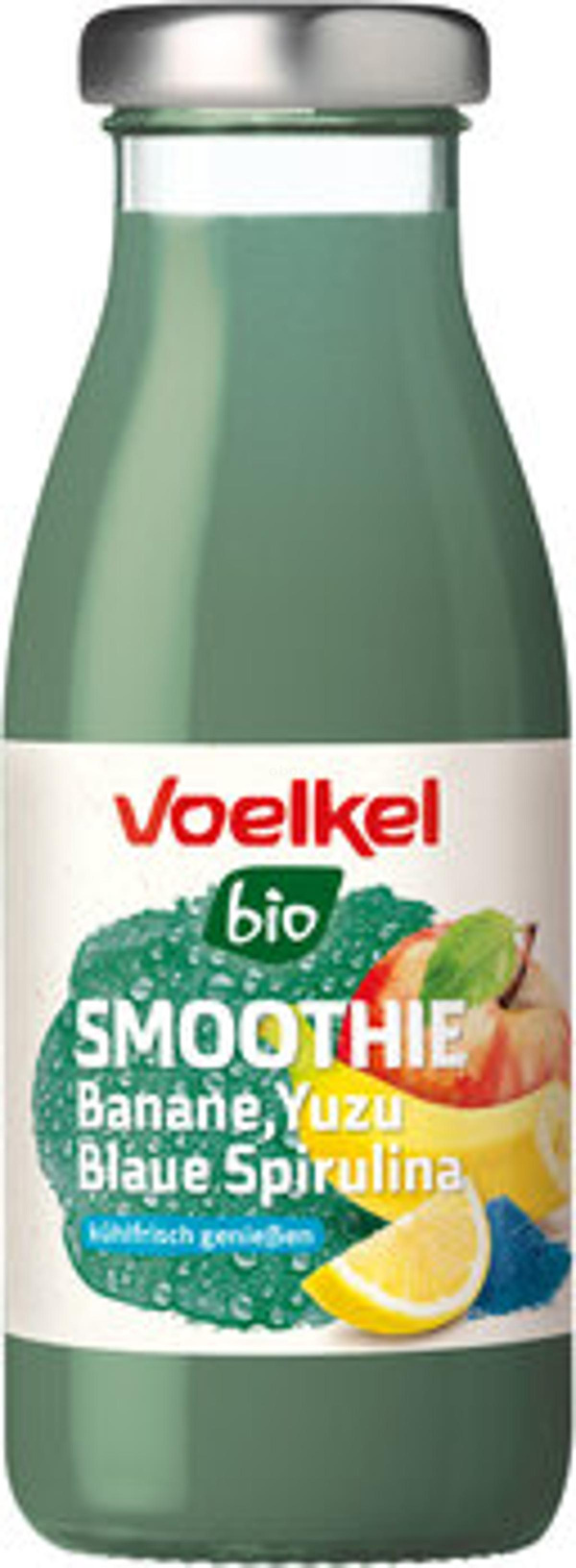 Produktfoto zu Smoothie Banane Yuzu blaue Spirulina