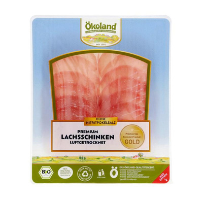 Produktfoto zu Lachsschinken 80 gr SB