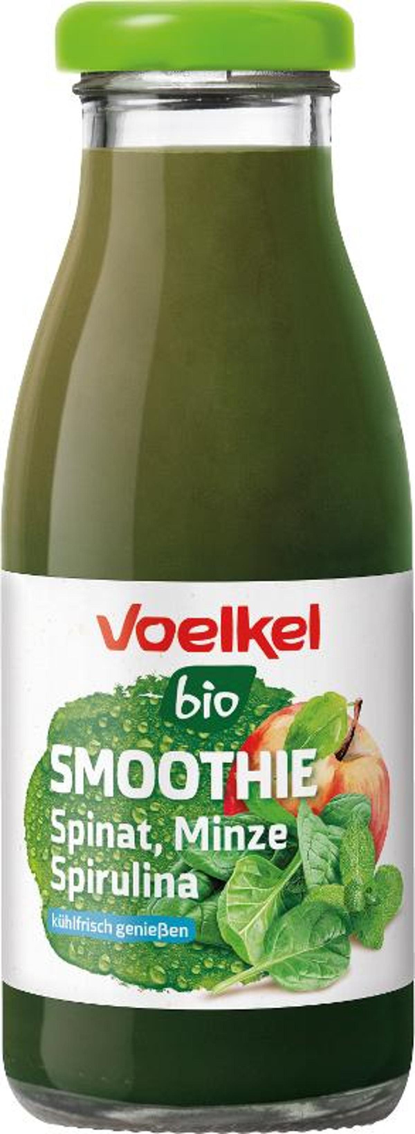 Produktfoto zu Smoothie Spinat Minze Spirulina