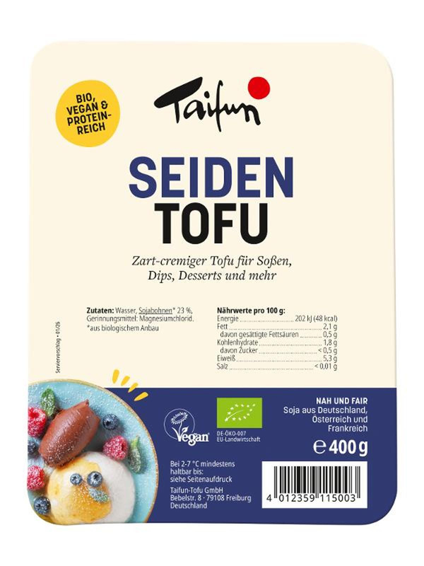 Produktfoto zu Tofu Seidentofu