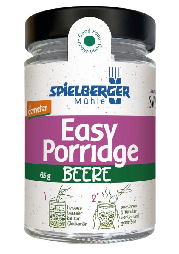 Produktfoto zu Easy Porridge Beere Portionsglas