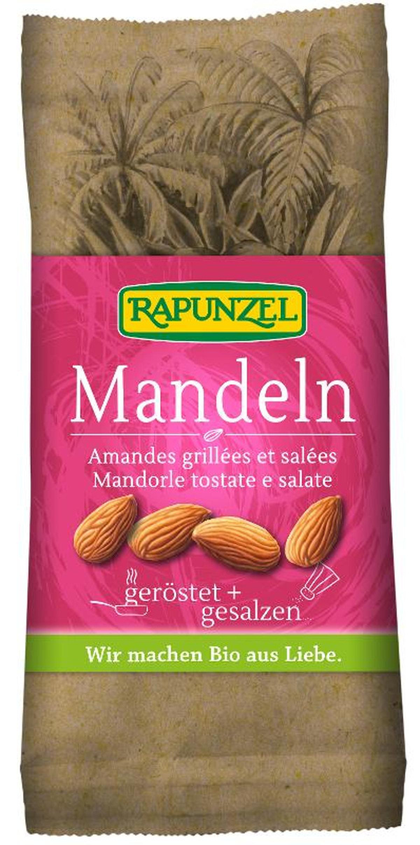 Produktfoto zu Mandeln geröstet, gesalzen---
