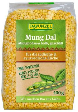 Produktfoto zu Mung Dal, Mungbohnen halb, ges