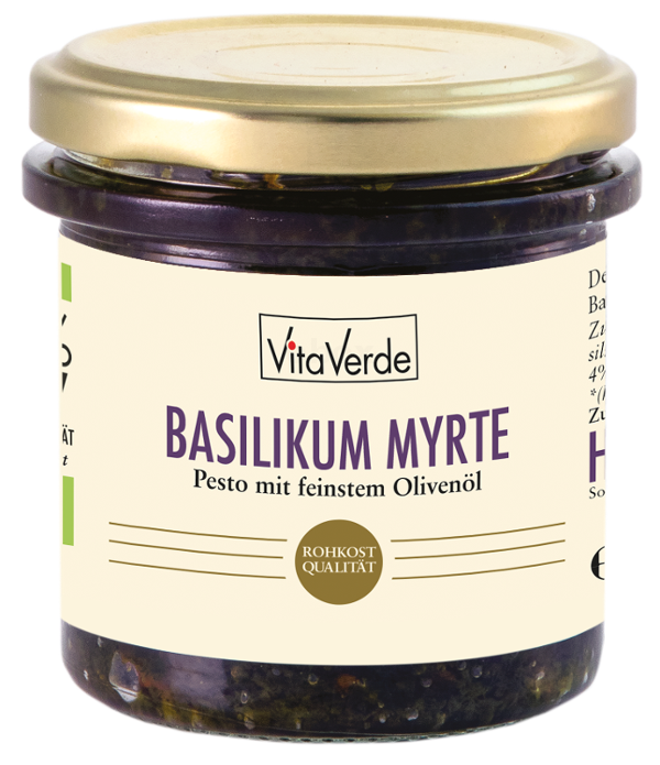 Produktfoto zu Basilikum Pesto Myrtenbeere