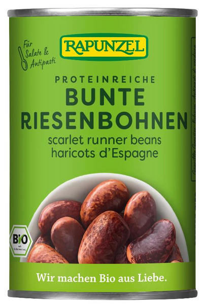 Produktfoto zu Bunte Riesenbohnen in der Dose