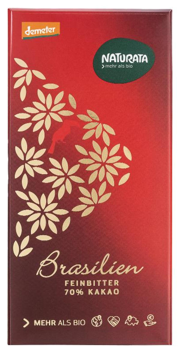 Produktfoto zu Schokolade Brasilien Feinbitter 70%
