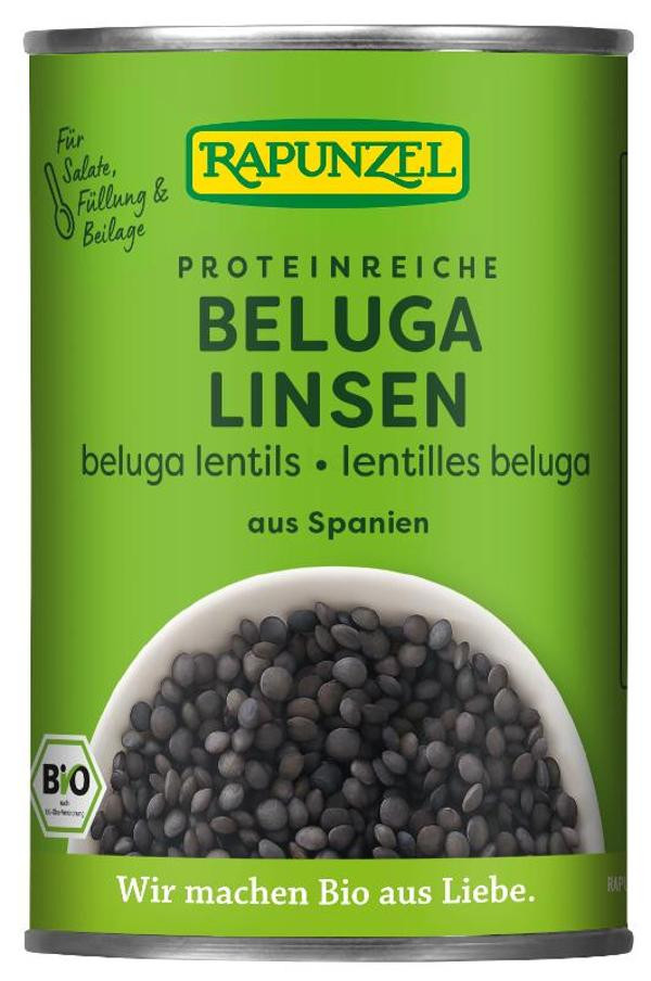 Produktfoto zu Beluga Linsen in der Dose