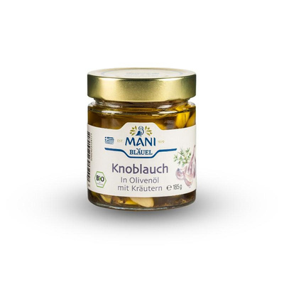 Produktfoto zu Knoblauch in Olivenöl