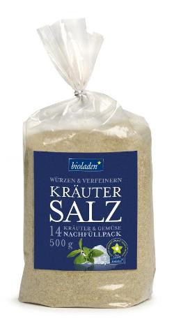 Produktfoto zu b*Kräutersalz Nachfüllpack