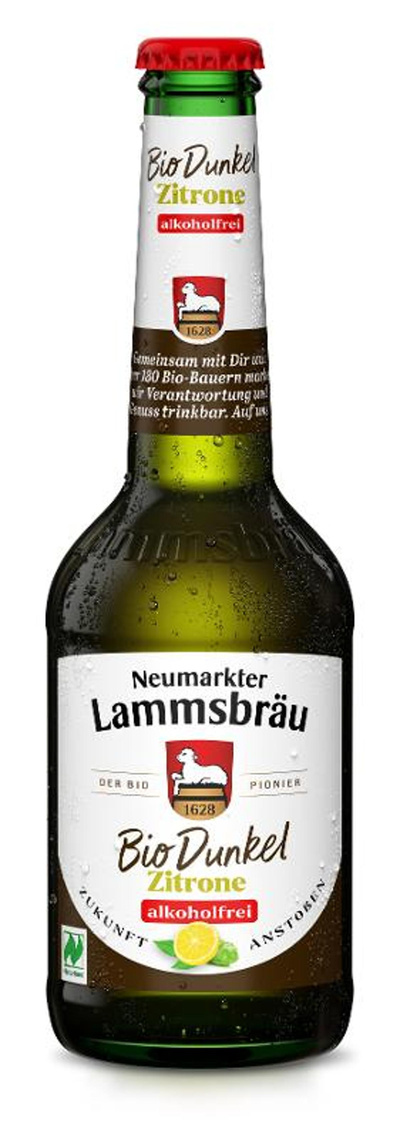 Produktfoto zu Lammsbräu Dunkel Pure Zitrone alkoholfrei, Mhd. 3_25