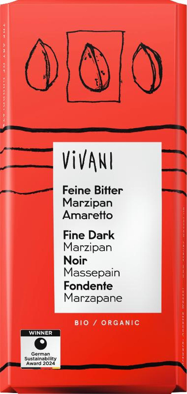 Produktfoto zu Schokolade ZB Marzipan Amaretto