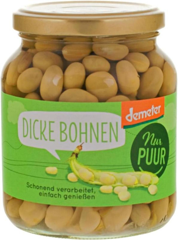 Produktfoto zu Dicke Bohnen im Glas----