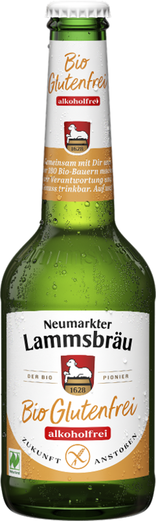Produktfoto zu Lammsbräu glutenfrei und alkoholfrei EXTRAKISTE 10x0,33 l