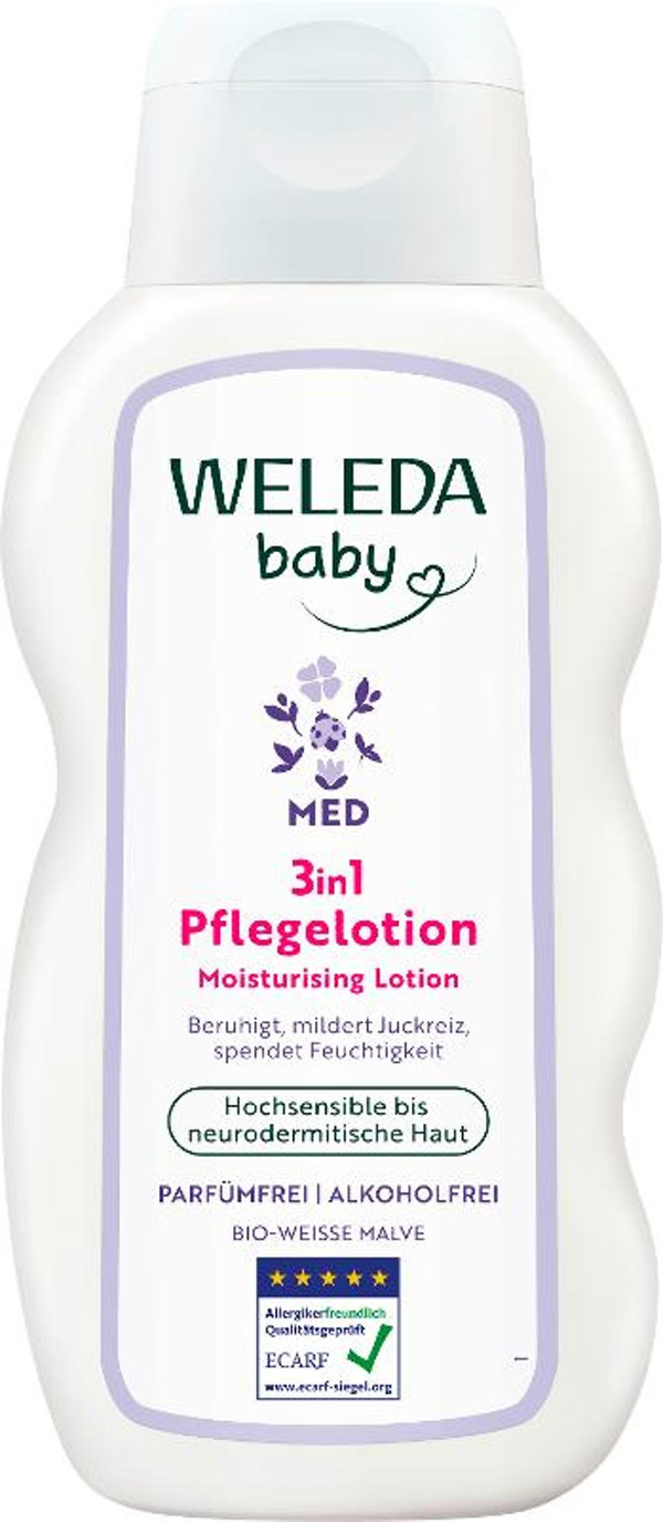Produktfoto zu Med 3in1 Pflegelotion Weisse Malve