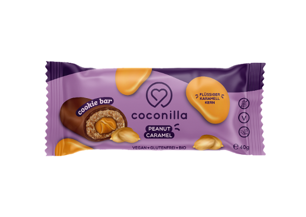 Produktfoto zu Cookie Bar Peanut Caramel----