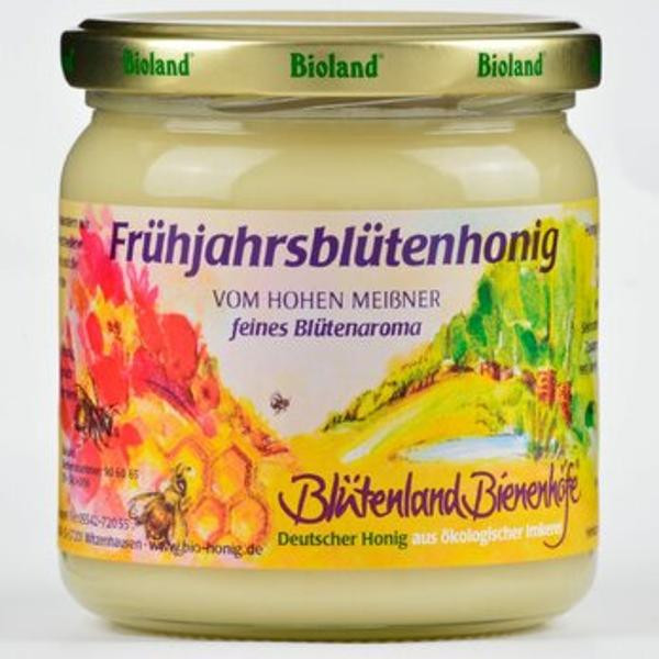 Produktfoto zu Frühjahrsblütenhonig 500g