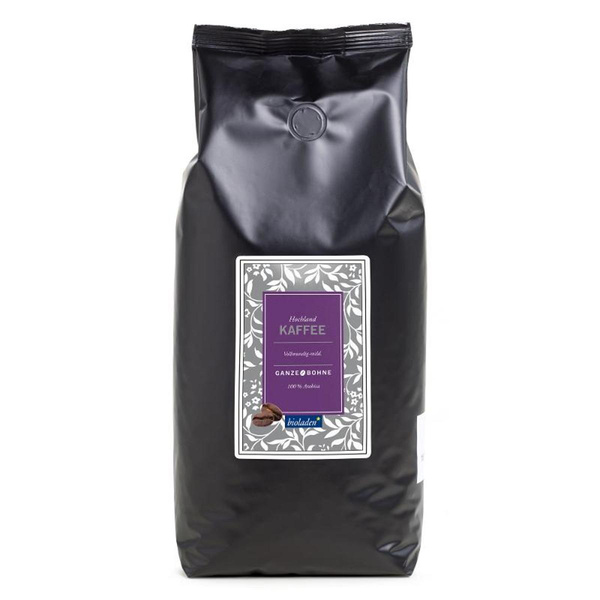 Produktfoto zu b*Hochlandkaffee ganze Bohne