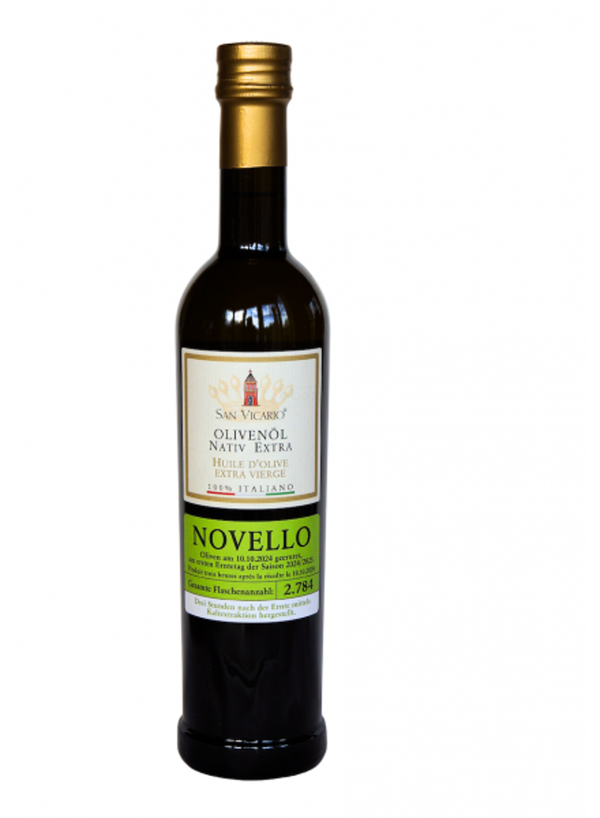 Produktfoto zu San Vicario NOVELLO Olivenöl n