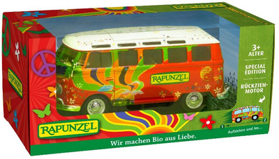 Produktfoto zu Aufzieh-Spielzeugbus klein