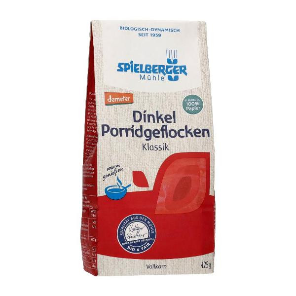 Produktfoto zu Dinkel Porridgeflocken Klassik