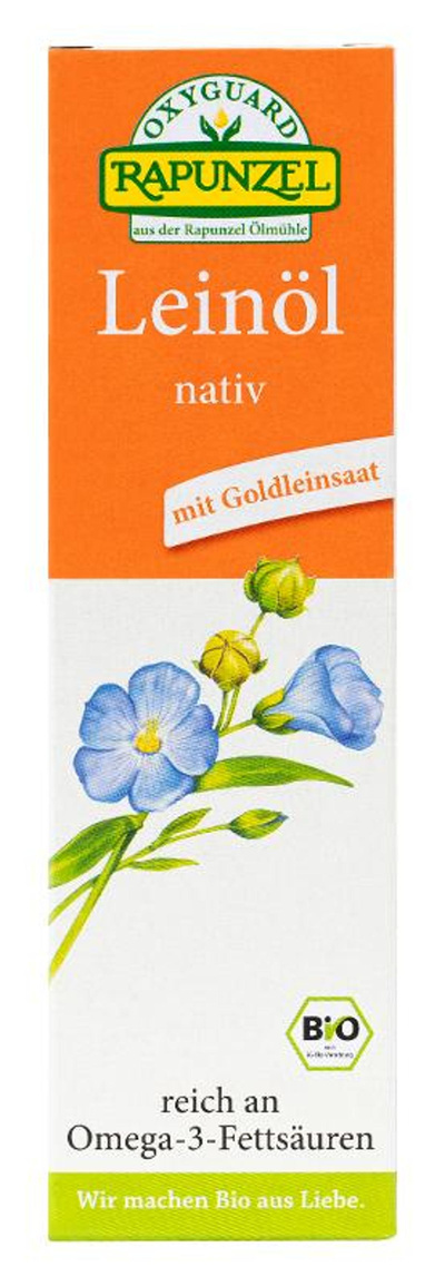 Produktfoto zu Leinöl nativ 100 ml