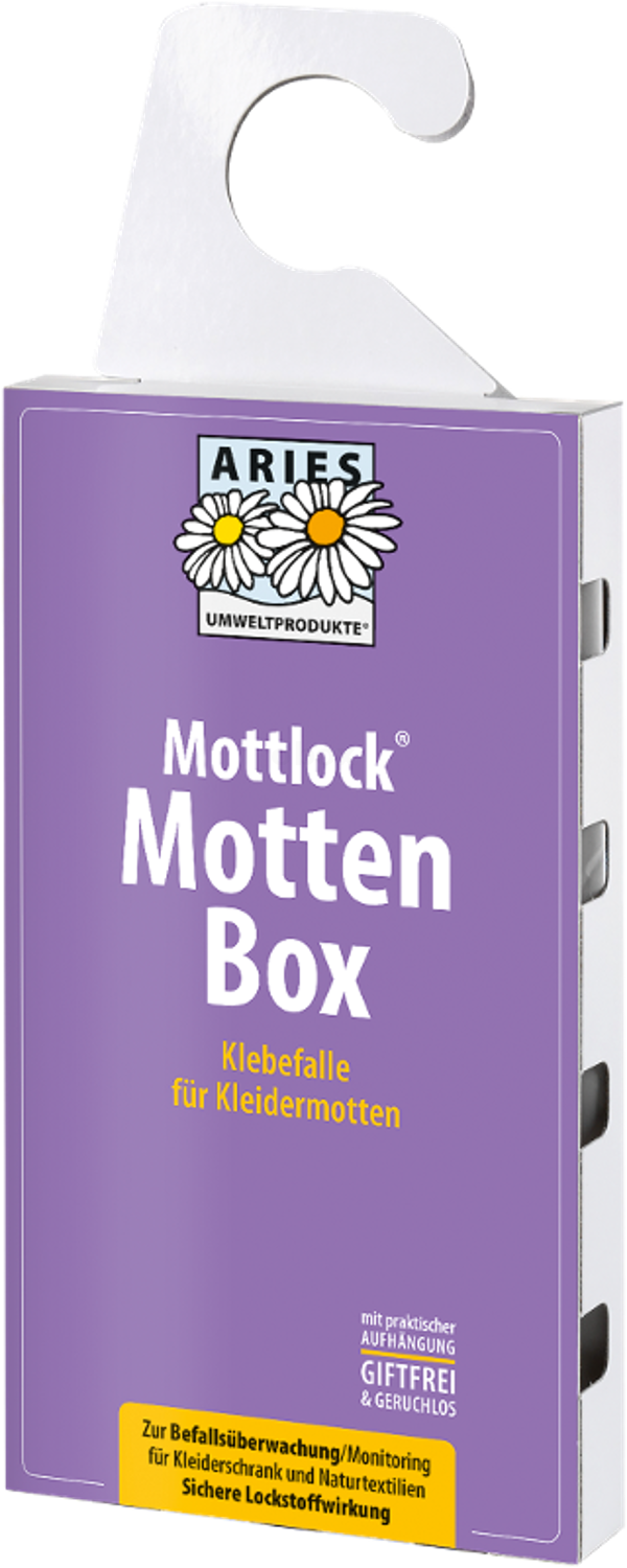 Produktfoto zu Mottenbox Kleidermotten