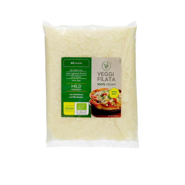 Produktfoto zu Veggie Filata gerieben "Pizzakäse"