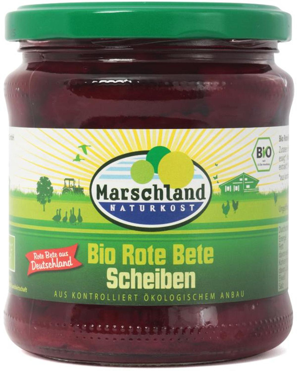 Produktfoto zu Rote Bete im Glas 330 g