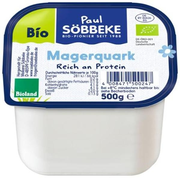 Produktfoto zu Speisequark 500g mager