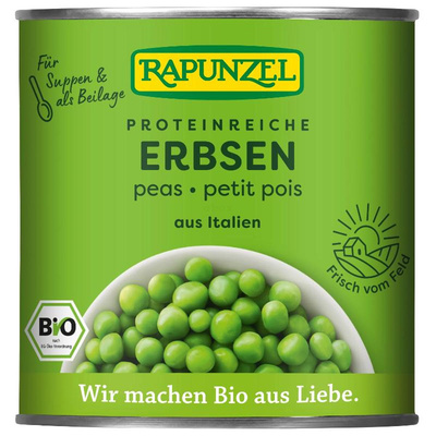 Produktfoto zu Erbsen in der Dose