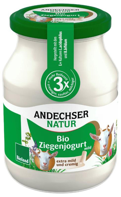 Produktfoto zu Ziegenjoghurt 3,5%