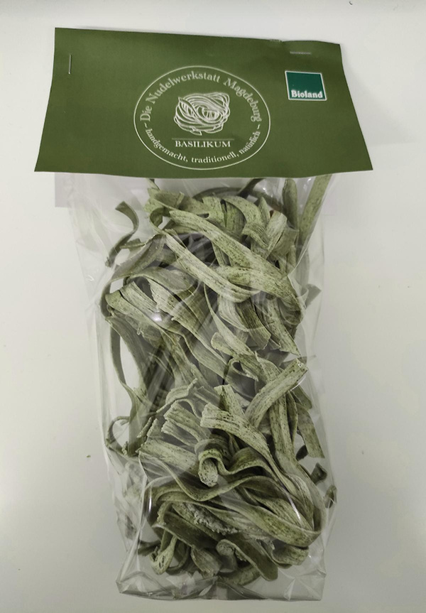 Produktfoto zu Bandnudeln Basilikum----