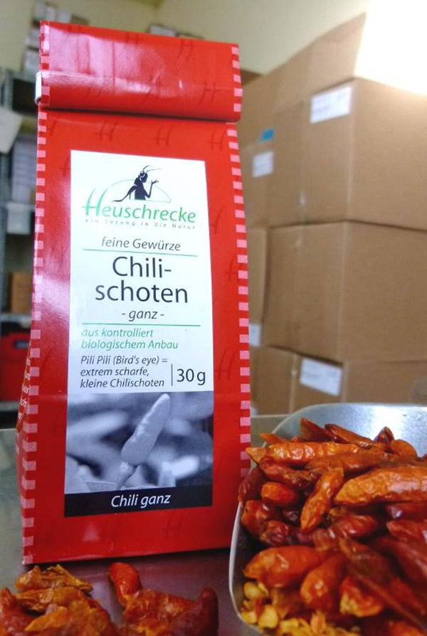 Produktfoto zu Chili ganz 30 g